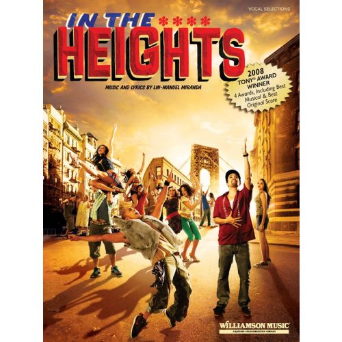 MUSIC SALES MIRANDA LIN-MANUEL - IN THE HEIGHTS - PVG