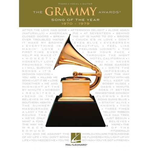 HAL LEONARD GRAMMY AWARDS SONG OF THE YEAR 1970-1979 - PVG