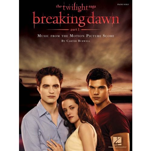 BURWELL CARTER TWILIGHT BREAKING DAWN PART 1 PIANO SOLO - PIANO SOLO