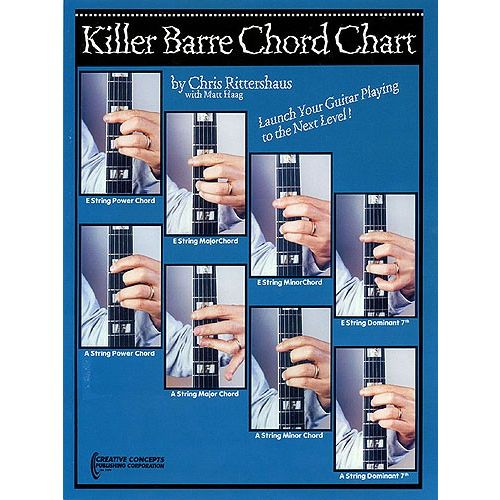 KILLER BARRE CHORD CHART - GUITAR