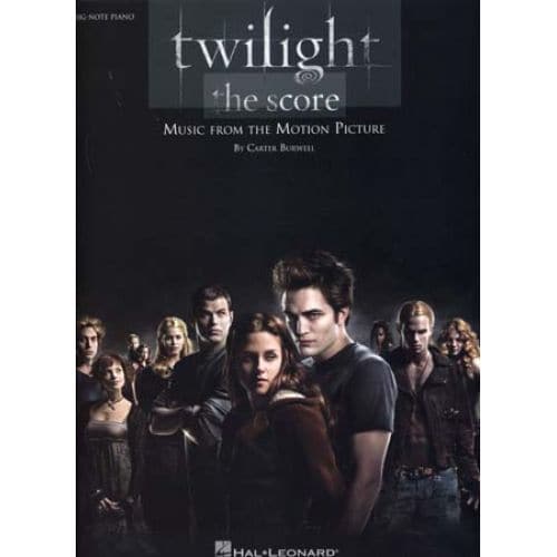 TWILIGHT MUSIC FROM THE MOTION PICTURE BIG-NOTE PIANO