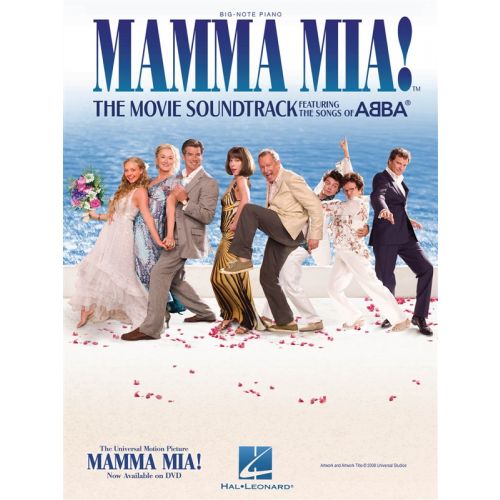 MAMMA MIA! THE MOVIE SOUNDTRACK FEATURING THE SONGS OF ABBA BIG NOT - PIANO SOLO