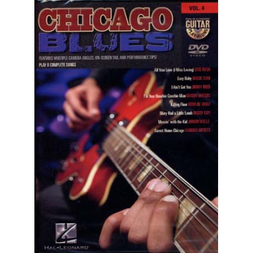 HAL LEONARD GUITAR PLAY ALONG VOL.4 - CHICAGO BLUES
