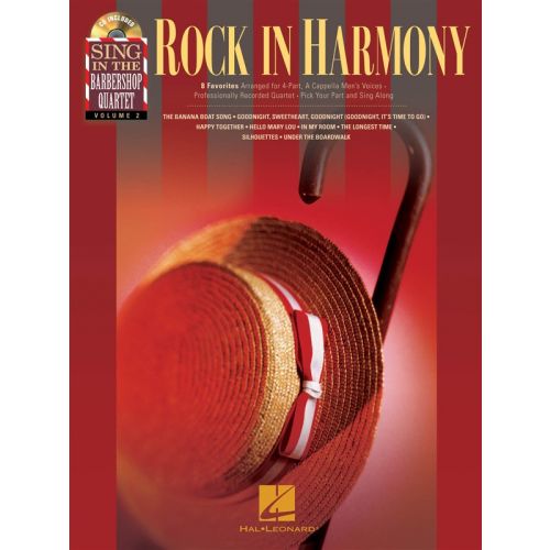 ROCK IN HARMONY - SING IN THE BARBERSHOP QUARTET VOLUME 2 - TTBB