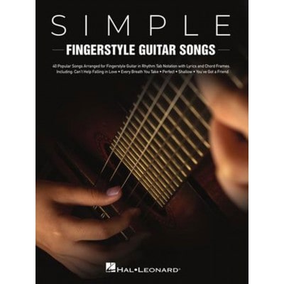 HAL LEONARD SIMPLE FINGERSTYLE GUITAR SONGS