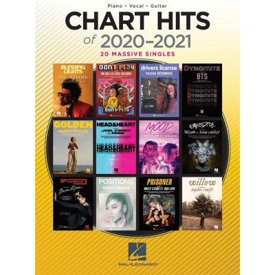 HAL LEONARD CHART HITS OF 2020-2021 - PVG