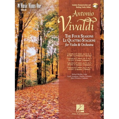 VIVALDI ANTONIO - LES QUATRE SAISONS - VIOLON + AUDIO ONLINE