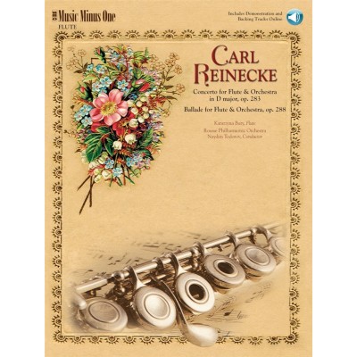 MUSIC MINUS ONE - REINECKE CARL - CONCERTO and BALLADE FOR FLUTE