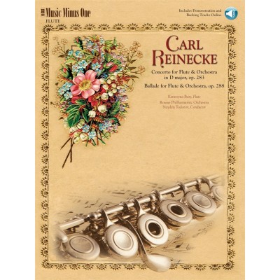 MUSIC MINUS ONE Music Minus One - Reinecke Carl - Concerto & Ballade For Flute