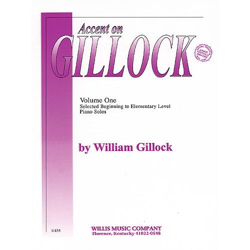 ACCENT ON GILLOCK VOL.1 - PIANO
