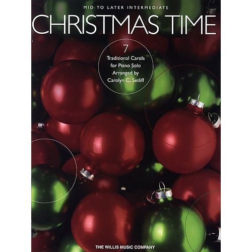 CHRISTMAS TIME 7 TRADITIONAL CAROLS - PIANO SOLO