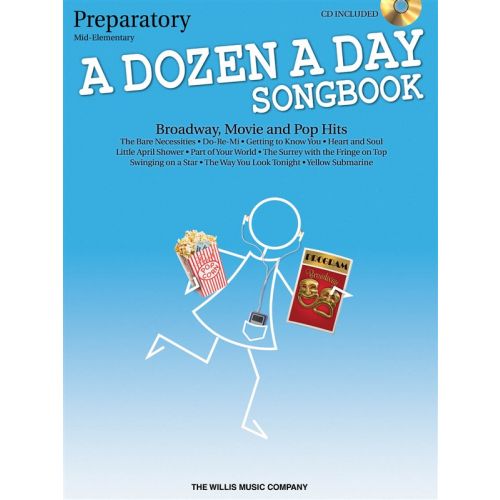 A DOZEN A DAY SONGBOOK - PIANO - PREPATORY- PIANO SOLO