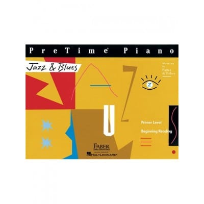 HAL LEONARD PRETIME PIANO - JAZZ & BLUES - PRIMER LEVEL 