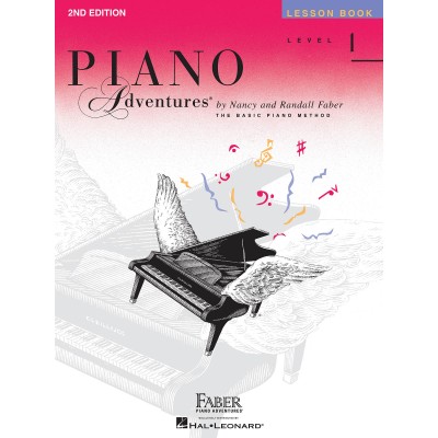 HAL LEONARD FABER PIANO ADVENTURES LESSON BOOK 1