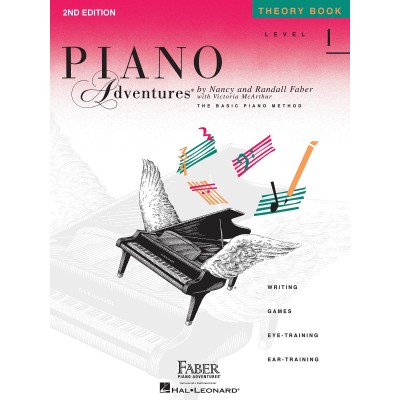 FABER NANCY & RANDALL - PIANO ADVENTURES - THEORY BOOK - LEVEL 1 