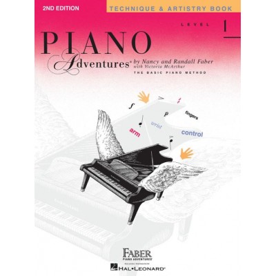 FABER NANCY & RANDALL - PIANO ADVENTURES TECHNIQUE & ARTISTRY BOOK LEVEL 1 