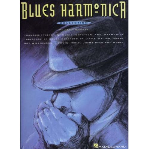 HAL LEONARD MCKELVY DAVID - BLUES HARMONICA COLLECTION SOLFEGE