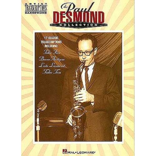 HAL LEONARD DESMOND PAUL - COLLECTION SAX - SAXOPHONE