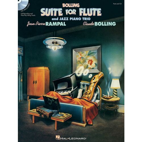 HAL LEONARD RAMPAL JEAN PIERRE - CLAUDE BOLLING - SUITE FOR FLUTE AND JAZZ PIANO TRIO