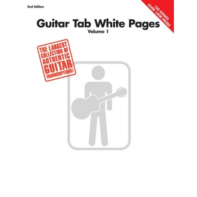 WHITE PAGES VOL.1 2ND EDITION - GUITAR TAB