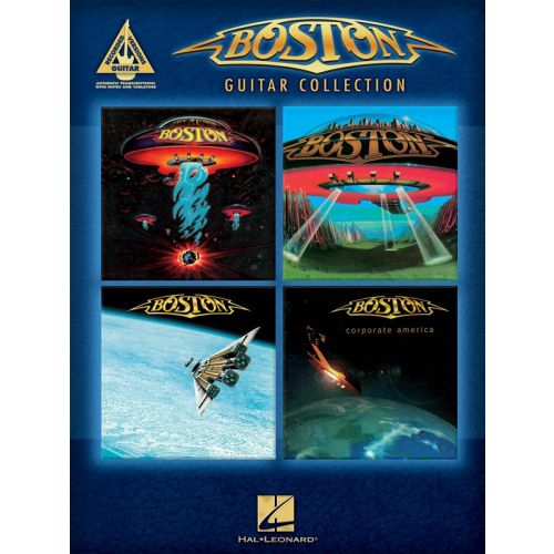HAL LEONARD GUITAR RECORDED VERSIONS BOSTON GUITAR COLLECTION - VOICE