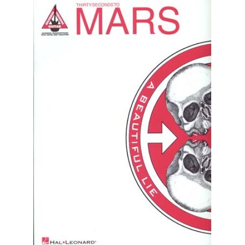 HAL LEONARD 30 SECONDS TO MARS - A BEAUTIFUL LIE - GUITAR TAB