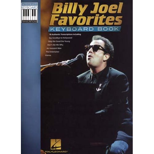 JOEL BILLY FAVORITES KEYBOARD BOOK NOTE-FOR-NOTE