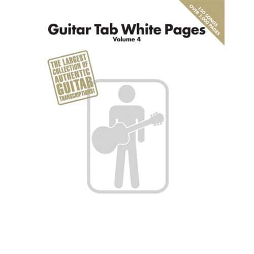 GUITAR TAB WHITE PAGES - VOLUME 4 - GUITAR TAB