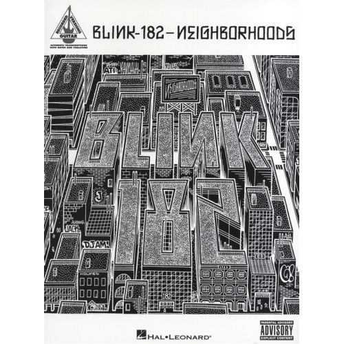 BLINK 182 - NEIGHBORHOODS GUITAR RECORDED VERSION - GUITAR TAB