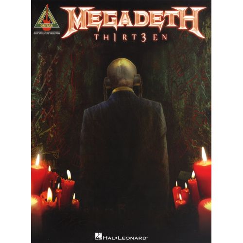 MEGADETH THIRTEEN GUITAR RECORDED VERSION - GUITAR TAB