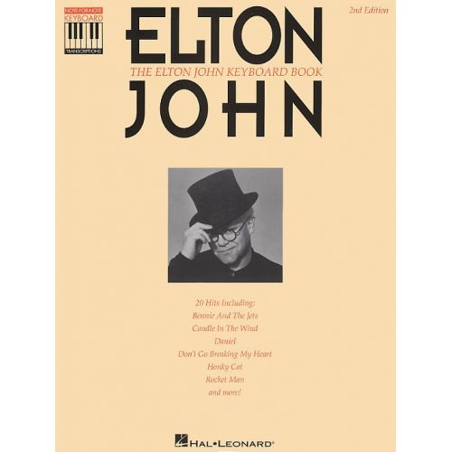 HAL LEONARD THE ELTON JOHN KEYBOARD - NOTE FOR NOTE KEYBOARD TRANSCRIPTIONS