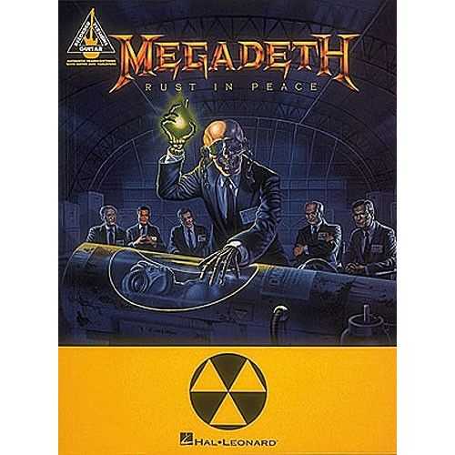 HAL LEONARD MEGADETH - RUST IN PEACE - GUITAR TAB 