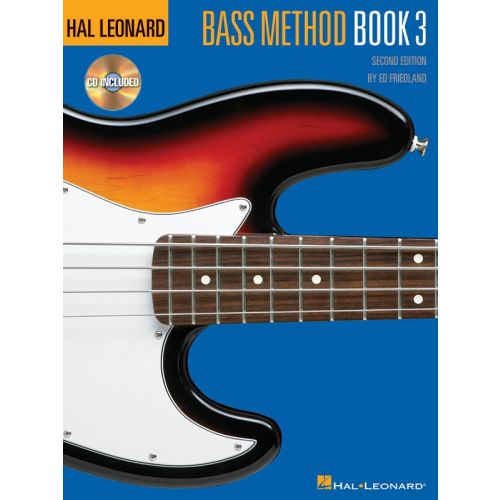 HAL LEONARD BASS METHOD BOOK 3 SECOND EDITION - BASS GUITAR