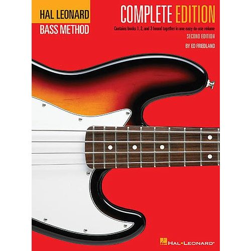 HAL LEONARD BASS METHOD COMPLETE EDITION - BASS GUITAR