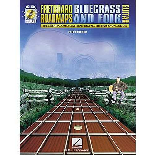 HAL LEONARD FRETBOARD ROADMAPS BLUEGRASS AND FOLK GUITAR - GUITAR TAB