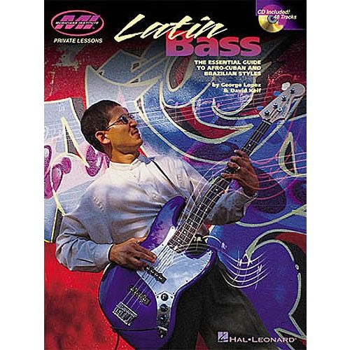 LOPEZ GEORGE - LATIN BASS + CD - BASS GUITAR TAB