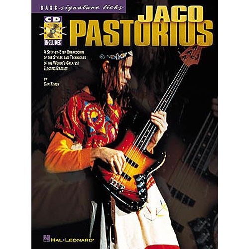 HAL LEONARD PASTORIUS JACO - SIGNATURE LICKS + CD - BASS TAB