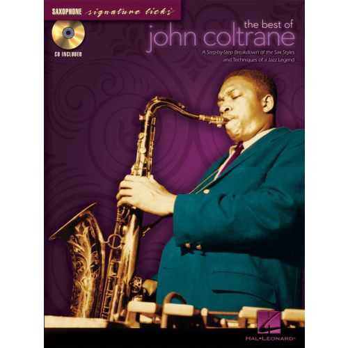 THE BEST OF JOHN COLTRANE+ CD - SAXOPHONE