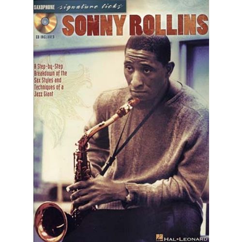 ROLLINS SONNY - SAXOPHONE SIGNATURE LICKS + CD