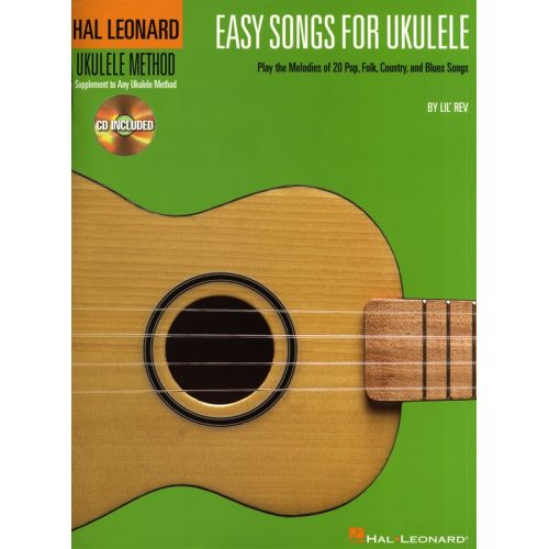 HAL LEONARD EASY SONGS FOR UKULELE + CD