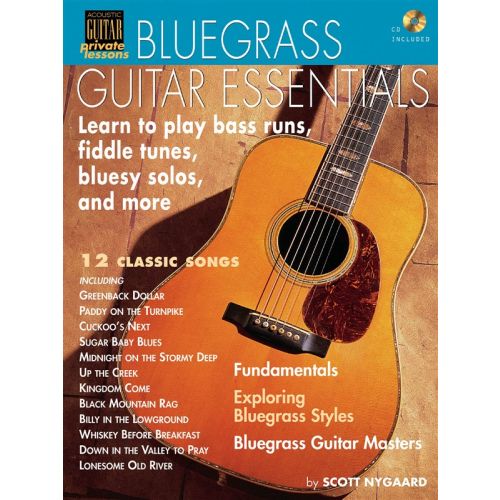 NYGAARD SCOTT - BLUEGRASS GUITAR ESSENTIALS - GUITAR