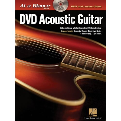 AT A GLANCE ACOUSTIC GUITAR + DVD - GUITAR