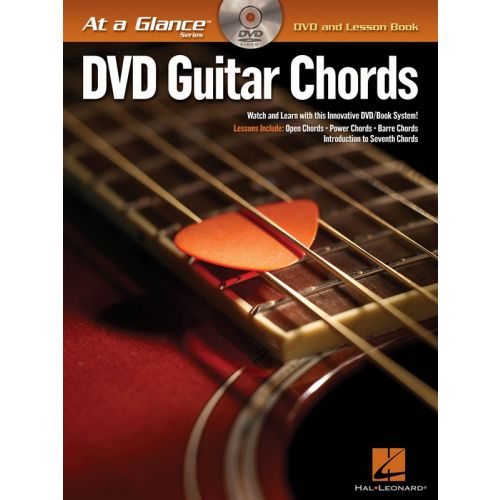 AT A GLANCE GUITAR CHORDS + DVD - GUITAR