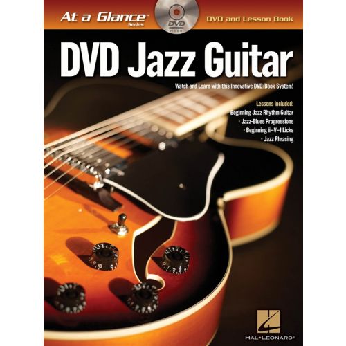 HAL LEONARD AT A GLANCE JAZZ GUITAR + DVD - GUITAR