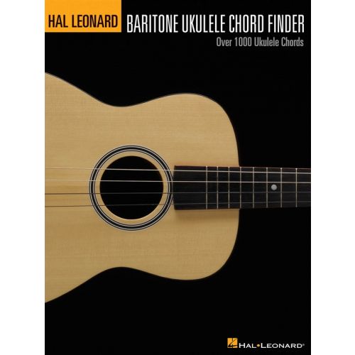 HAL LEONARD BARITONE UKULELE CHORD FINDER - OVER 1000 UKULELE CHORDS - UKULELE