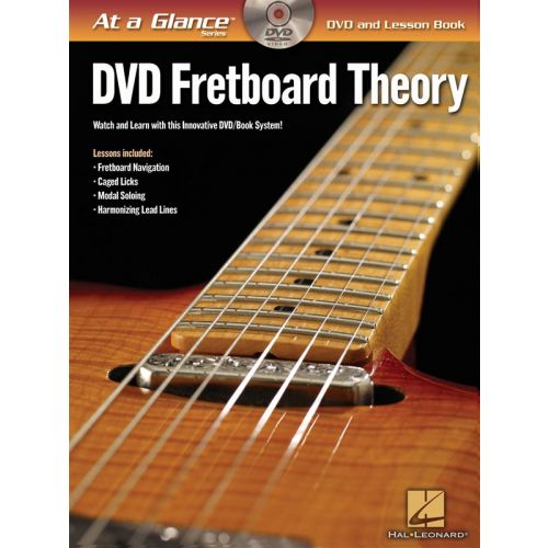 HAL LEONARD AT A GLANCE FRETBOARD THEORY + DVD - GUITAR