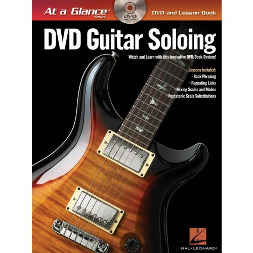 AT A GLANCE GUITAR SOLOING + DVD - GUITAR