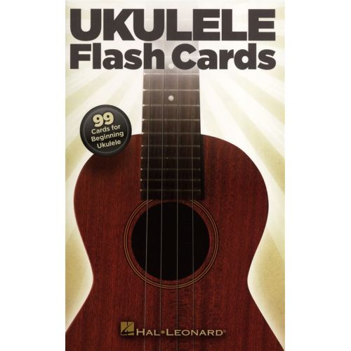 UKULELE FLASH CARDS 99 CARDS FOR BEGINNING UKULELE - UKULELE