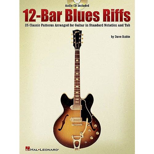 RUBIN DAVE - 12 BAR BLUES RIFFS - GUITAR