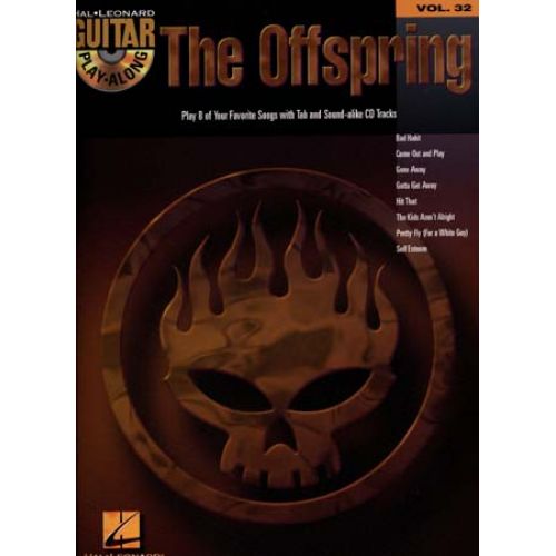 OFFSPRING - GUITAR PLAY ALONG VOL.32 + CD - GUITAR TAB